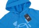 Under Armour Bluza z kapturem kangurka męska Under Armour Rival Fleece Logo HD niebieska 1379758 406 M 4