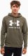 Under Armour Bluza z kapturem kangurka męska Under Armour Rival Fleece Logo HD oliwkowa 1379758 390 S 1