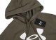 Under Armour Bluza z kapturem kangurka męska Under Armour Rival Fleece Logo HD oliwkowa 1379758 390 S 3