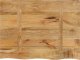 vidaXL Blat stołu, 80x60x2,5cm, surowe drewno mango 5