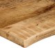 vidaXL Blat stołu, 80x60x2,5cm, surowe drewno mango 7