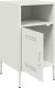 vidaXL vidaXL Szafki nocne, 2 szt., białe, 36x39x68 cm, stal walcowana 8