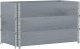 vidaXL vidaXL Nadstawki paletowe, 3 szt., szare, 100x50 cm, drewno sosnowe 1