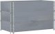 vidaXL vidaXL Nadstawki paletowe, 3 szt., szare, 100x50 cm, drewno sosnowe 4