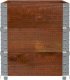 vidaXL vidaXL Nadstawki paletowe, 3 szt., 100x50 cm, drewno sosnowe 11