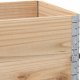 vidaXL vidaXL Nadstawki paletowe, 3 szt., 100x50 cm, drewno sosnowe 6