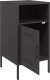 vidaXL vidaXL Szafki nocne, 2 szt., czarne, 36x39x68 cm, stal walcowana 9