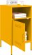vidaXL vidaXL Szafki nocne, 2 szt., musztardowe, 36x39x68 cm, stal walcowana 4
