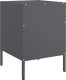 vidaXL vidaXL Szafki nocne, 2 szt., antracytowe, 36x39x50,5 cm, stal 8