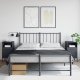 vidaXL vidaXL Szafki nocne, 2 szt., antracytowe, 36x39x68 cm, stal walcowana 1