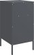 vidaXL vidaXL Szafki nocne, 2 szt., antracytowe, 36x39x68 cm, stal walcowana 8