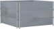 vidaXL vidaXL Nadstawki paletowe, 3 szt., szare, 100x100 cm, drewno sosnowe 4