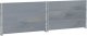 vidaXL vidaXL Nadstawki paletowe, 3 szt., szare, 100x100 cm, drewno sosnowe 5
