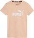 Puma Koszulka damska Puma ESS Logo Tee brzoskwiniowa 586775 46 S 1