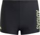 Adidas Spodenki kąpielowe dla dzieci adidas Logo Swim BXR czarne IK9654 128cm 1