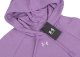 Under Armour Bluza z kapturem kangurka damska Under Armour Rival Fleece Hoodie fioletowa 1379500 560 S 4