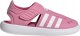 Adidas Sandały buty chodaki 3w1 dla dzieci do wody adidas Summer Closed Toe Water C różowe IE0165 34 6