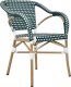 King Home Krzesło CAFE MIRAMAR turkus / morski rattan 1