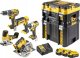 Zestaw elektronarzędzi Dewalt 11-elementowy (DCK500P3T-QW) 1
