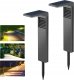 ECOLIGHT2 Ecolight SSO-2 EC20113 słupek ogrodowy zewnętrzny solarny 1x2W LED 4000K IP65 czarny 16