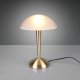 Lampa stołowa DELIGHT Trio RL Pilz II R59261008 lampa stołowa lampka 1x40W E14 mosiądz/biała 2