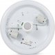 Lampa sufitowa LVT LVT Pir 4982-PC plafon lampa sufitowa z wbudowanym czujnikiem PIR 2x25W E27 biały 11
