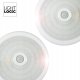 Lampa sufitowa LVT LVT Pir 4982-PC plafon lampa sufitowa z wbudowanym czujnikiem PIR 2x25W E27 biały 25