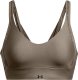 Under Armour Stanik treningowy UA Infinity Low 2.0 Strap Bra Brązowy M 1