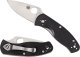 Spyderco Spyderco PERSISTENCE G-10 BLACK PLAIN C136GP 1