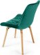Miadomodo MIADOMODO Zestaw krzeseł do jadalni, zielony, 2 szt. 7