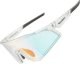 RockBros Okulary rowerowe fotochromowe z filtrami UV 400 UVA i UVB białe 1