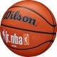 Wilson Piłka do koszykówki JR NBA Logo Auth Outdoor pomarańczowa (WZ3011801XB7) 1
