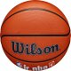 Wilson Piłka do koszykówki JR NBA Logo Auth Outdoor pomarańczowa (WZ3011801XB7) 5