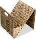 vidaXL Stojak na gazety, 31x31x31 cm, hiacynt wodny 1