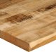 vidaXL Blat stołu z krawędzią 90x80x3,8 cm, drewno mango 6