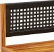 vidaXL vidaXL Ogrodowa sofa bez podłokietników, z poduszkami, drewno akacjowe 7