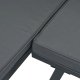vidaXL vidaXL 3-cz. zestaw mebli do ogrodu, z poduszkami, czarne aluminium 6