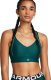 Under Armour Stanik treningowy Under Armour UA Infinity Low 2.0 Strap Bra Zielony XS 2