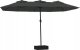 vidaXL Podwójny parasol ogrodowy, antracytowy, 449x245 cm 2