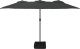 vidaXL Podwójny parasol ogrodowy, antracytowy, 449x245 cm 3