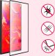 Hello Case 2-pak Szkło Hartowane do Samsung S22 ULTRA Pełne Na cały ekran 2