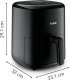 Frytkownica beztłuszczowa Tefal Tefal EY 1458 Easy Fry Compact 10