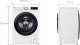 Pralka LG LG | Washing machine | F2WR508SWW | Energy efficiency class A-10% | Front loading | Washing capacity 8 kg | 1200 RPM | Depth 47.5 cm | Width 60 cm | Display | LED | Steam function | Direct drive | White 6