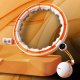 HMS HHM21 HULA HOP WHITE/ORANGE Z MAGNESAMI, WYPUSTKAMI TPE I OBCIĄŻNIKIEM + LICZNIK HMS 11