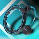 HMS HHM17 HULA HOP BLACK/TURQUOISE Z MAGNESAMI I OBCIĄŻNIKIEM + LICZNIK HMS 8