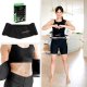 HMS ZESTAW HULA HOP MAGNETYCZNY WHITE HHM16 Z LICZNIKIEM HMS + PAS BR163 BLACK PLUS SIZE 2