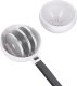 HMS ZESTAW HULA HOP MAGNETYCZNY WHITE HHM16 Z LICZNIKIEM HMS + PAS BR163 BLACK PLUS SIZE 23