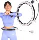 HMS ZESTAW HULA HOP MAGNETYCZNY WHITE HHM16 Z LICZNIKIEM HMS + PAS BR163 BLACK PLUS SIZE 6
