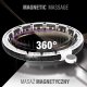 HMS ZESTAW HULA HOP MAGNETYCZNY WHITE HHM16 Z LICZNIKIEM HMS + PAS BR163 BLACK PLUS SIZE 7