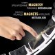 HMS ZESTAW HULA HOP MAGNETYCZNY WHITE HHM16 Z LICZNIKIEM HMS + PAS BR163 BLACK PLUS SIZE 10